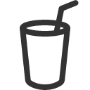 иконки cup straw, cup, straw