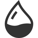 иконка droplet half, droplet, half, батарея