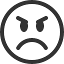 иконка emoji angry, emoji, angry, злой