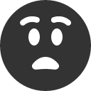 иконка emoji astonished, emoji, astonished