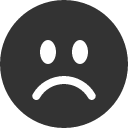иконка emoji frown, emoji, frown