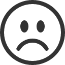 иконка emoji frown, emoji, frown
