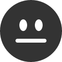 иконка emoji neutral, emoji, neutral