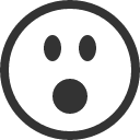 иконка emoji surprise, emoji, surprise, сюрприз