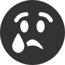 иконка emoji tear, emoji, tear