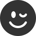 иконка emoji wink, emoji, wink, подмигивание