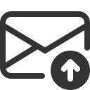 иконка envelope arrow up, envelope, конверт, arrow, стрелка, up, стрелка вверх