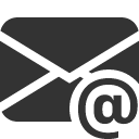 иконка envelope at, envelope, конверт, at