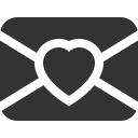 иконка envelope heart, envelope, конверт, heart, сердце