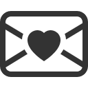 иконка envelope heart, envelope, конверт, heart, сердце