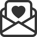 иконка envelope paper heart, envelope, конверт, paper, кошка, heart, сердце