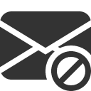 иконка envelope slash, envelope, конверт, slash