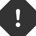 иконка exclamation octagon, exclamation, предупреждение, octagon