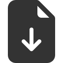 иконка file earmark arrow down, file, файл, earmark, arrow, стрелка, down