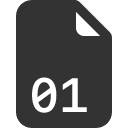 иконка file earmark binary, file, файл, earmark, binary