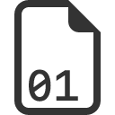 иконка file earmark binary, file, файл, earmark, binary