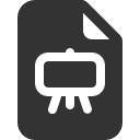 иконка file earmark easel, file, файл, earmark, easel