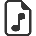 иконка file earmark music, file, файл, earmark, music, музыка