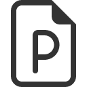 иконка file earmark ppt, file, файл, earmark, ppt