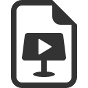 иконка file earmark slides, file, файл, earmark, slides