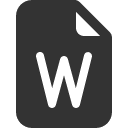 иконка file earmark word, file, файл, earmark, word, ворд