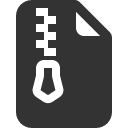иконка file earmark zip, file, файл, earmark, zip, архив