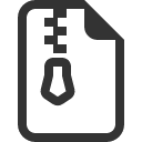 иконка file earmark zip, file, файл, earmark, zip, архив