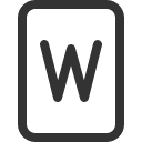 иконка file word, file, файл, word, ворд