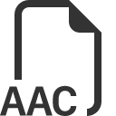 иконка filetype aac, filetype, aac
