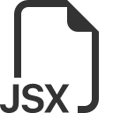 иконка filetype jsx, filetype, jsx