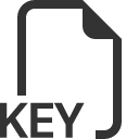 иконки filetype key, filetype, key, ключ