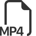 иконка filetype mp4, filetype, mp4, файл