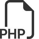 иконка filetype php, filetype, php