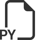 иконка filetype py, filetype, py