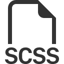 иконка filetype scss, filetype, scss