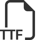 иконка filetype ttf, filetype, ttf