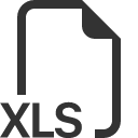 иконки filetype xls, filetype, xls