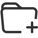 иконка folder plus, folder, папка, plus, плюс