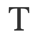 иконка fonts, шрифты