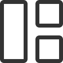 иконка grid 1x2, grid, игра, 1x2
