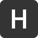 иконка h square, square