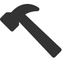 иконка hammer, молоток