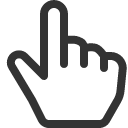 иконки hand index thumb, hand, рука, index, thumb