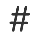 иконки hash