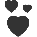 иконка hearts, сердце