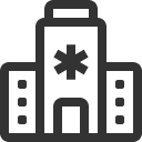 иконки hospital, госпиталь