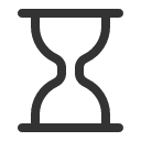 иконка hourglass, песочные часы