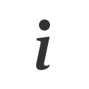 иконка info, информация