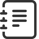 иконка journal text, journal, text, текст