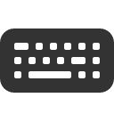 иконка keyboard, клавиатура
